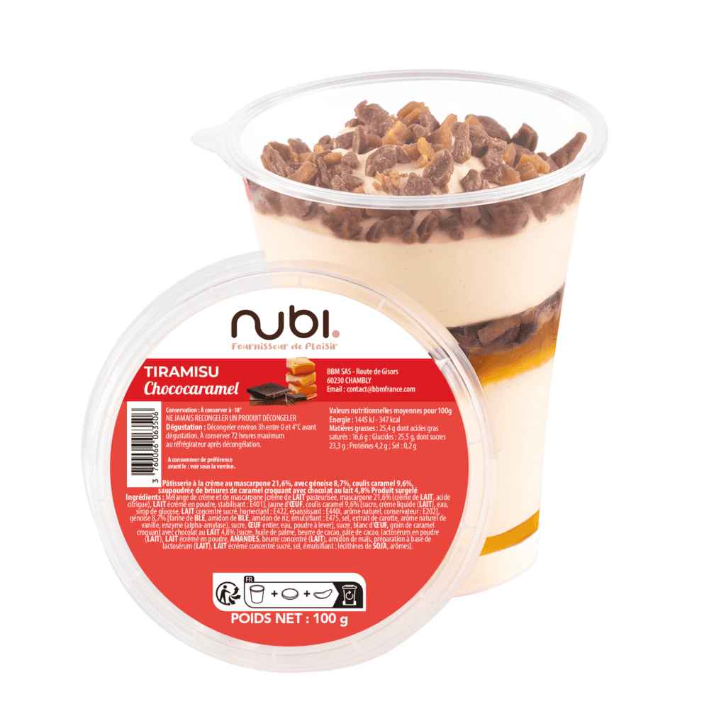  Tiramisu choco caramel