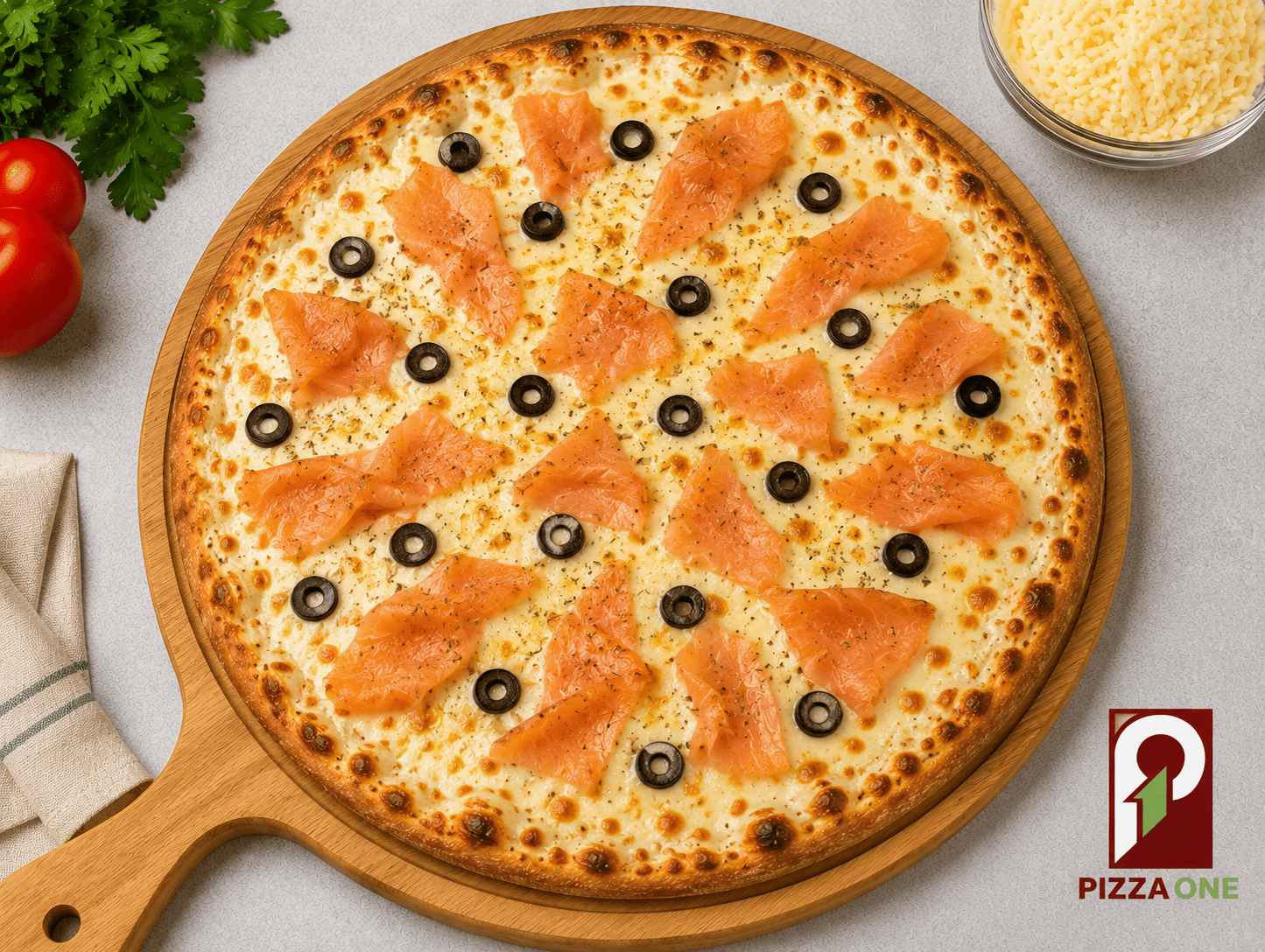 Pizza Saumon